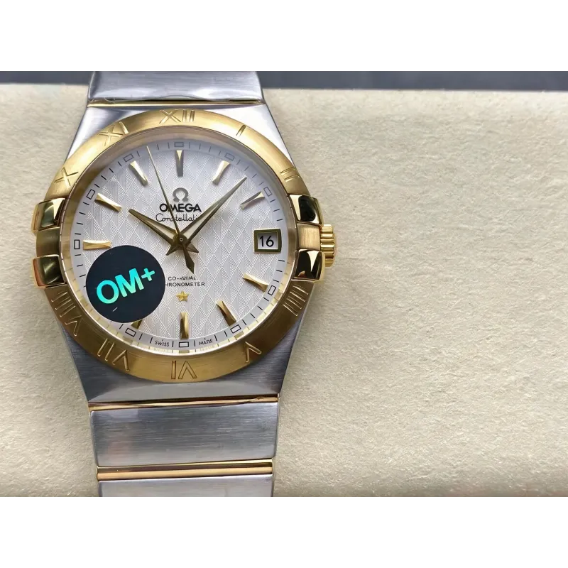 Omega Constellation 123.20.38.21.02.009 Replica - Silver Dial Stainless Steel