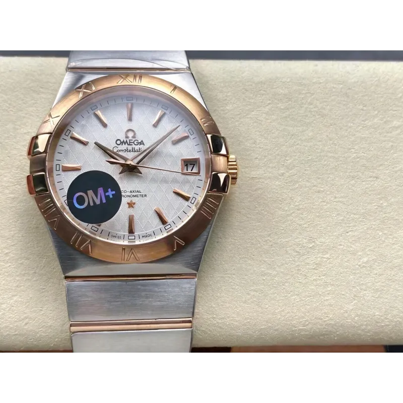 Omega Constellation 123.20.38.21.02.008 Replica - Silver Dial Stainless Steel