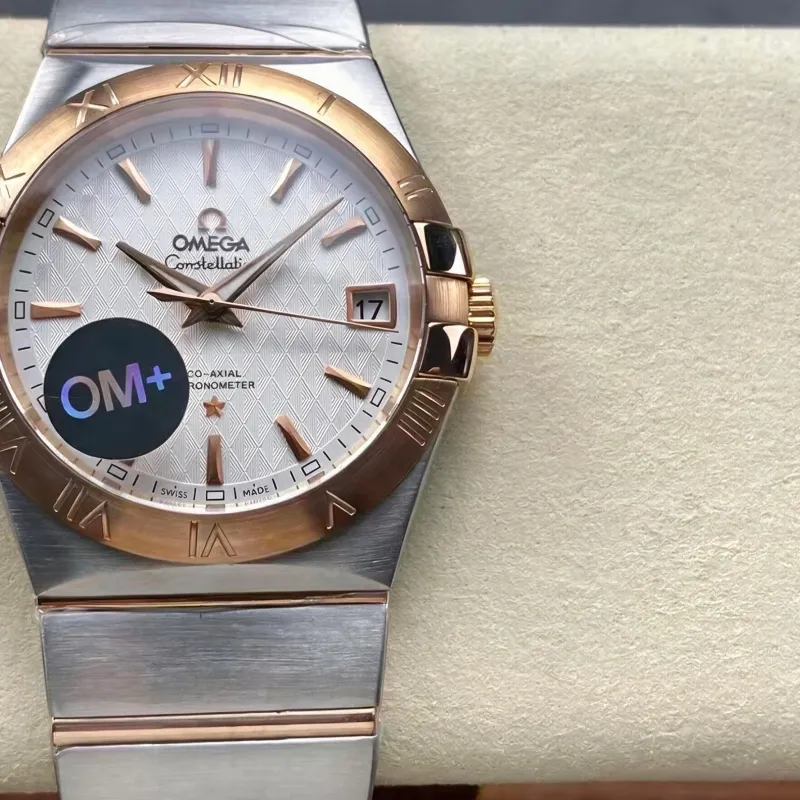 Omega Constellation 123.20.38.21.02.008 Replica - Silver Dial Stainless Steel