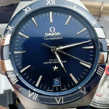 Omega Constellation 131.33.41.21.03.001 Replica - Blue Dial Stainless Steel