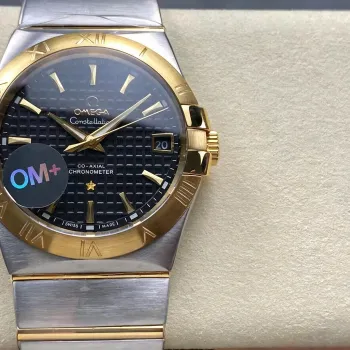 Omega Constellation 123.20.38.21.01.002 Replica - Black Dial Stainless Steel