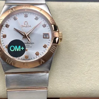 Omega Constellation 123.20.38.21.52.001 Replica - Silver Dial Stainless Steel