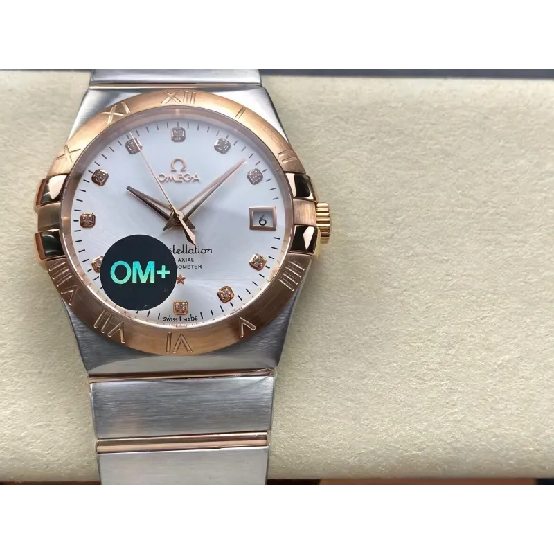 Omega Constellation 123.20.38.21.52.001 Replica - Silver Dial Stainless Steel