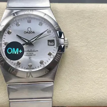 Omega Constellation 123.10.38.21.52.001 Replica - Silver Dial Stainless Steel