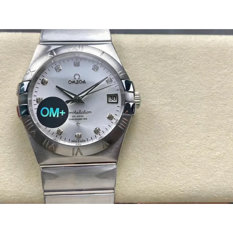 Omega Constellation 123.10.38.21.52.001 Replica - Silver Dial Stainless Steel