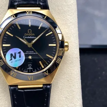 Omega Constellation 131.63.41.21.01.001 Replica - Black Dial Two-Tone
