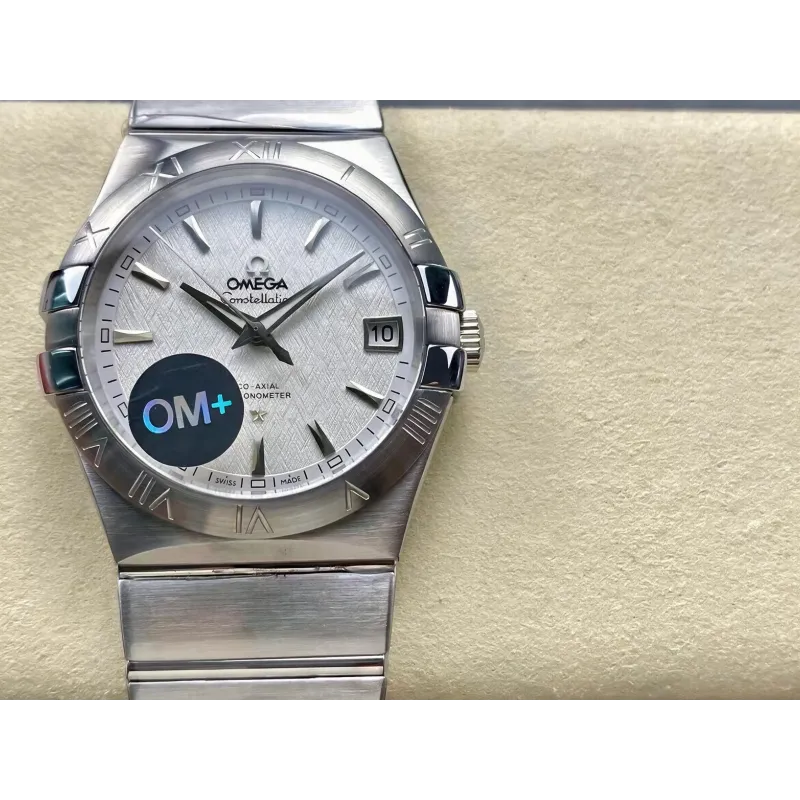 Omega Constellation 123.10.38.21.02.004 Replica - Silver Dial Stainless Steel