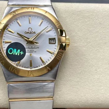 Omega Constellation 123.20.38.21.02.002 Replica - Silver Dial Stainless Steel
