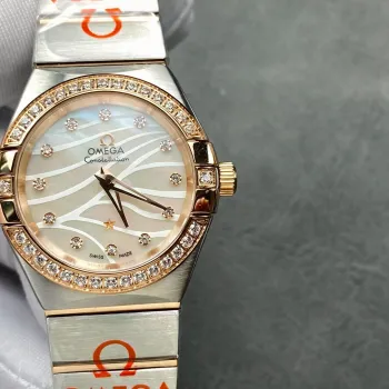 Omega Constellation Unisex 123.25.27.20.55.005 Replica - Mother-of-Pearl Dial