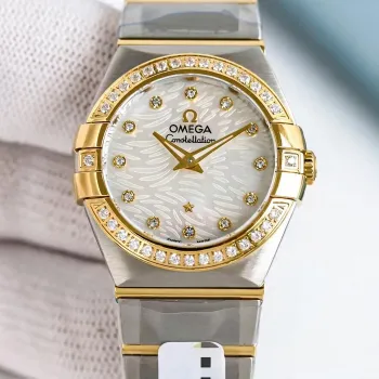 Omega Constellation Women's 123.25.27.20.55.007 Replica - Mother-of-Pearl Dial