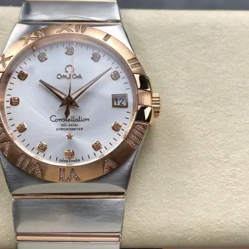 Omega Constellation 123.25.38.21.52.003 Replica - Silver Dial Stainless Steel