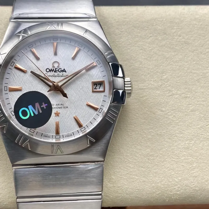 Omega Constellation 123.10.38.21.02.002 Replica - Silver Dial Stainless Steel