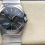 Omega Constellation 123.10.38.21.06.001 Replica - Grey Dial Stainless Steel