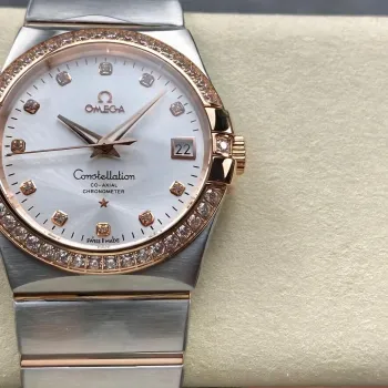Omega Constellation 123.25.38.21.52.001 Replica - Silver Dial Stainless Steel