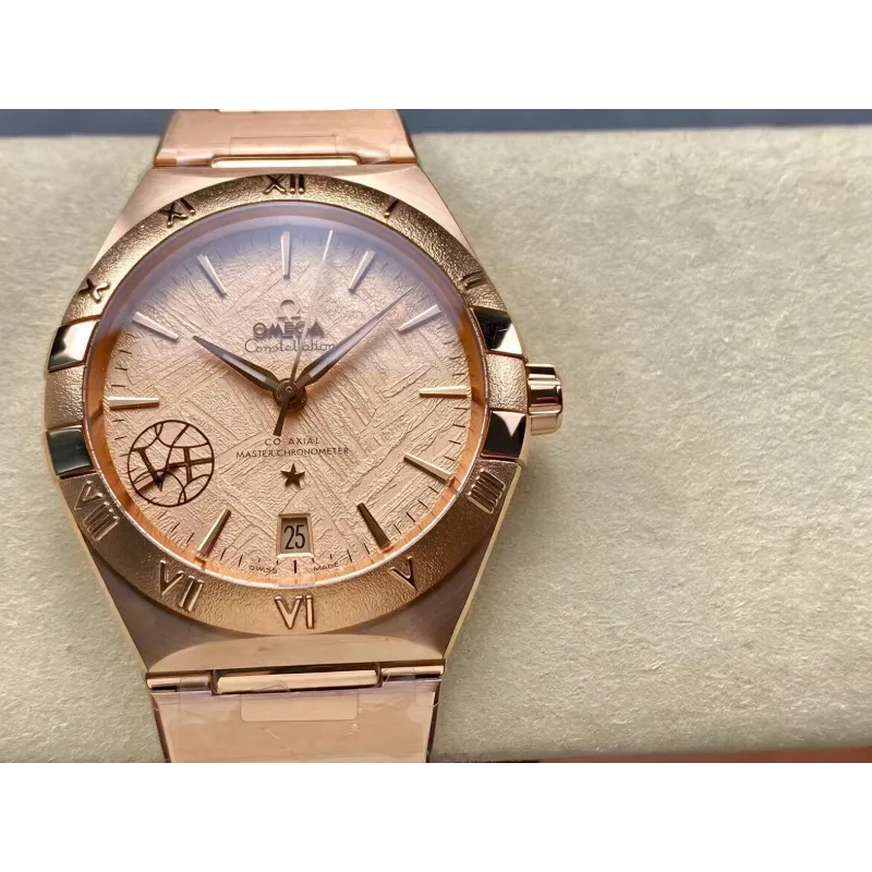 Omega Constellation 131.50.41.21.99.002 Replica - Rose Gold Dial Rose Gold