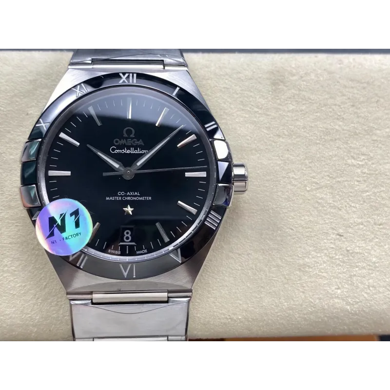 Omega Constellation 131.30.41.21.01.001 Replica - Black Dial Stainless Steel