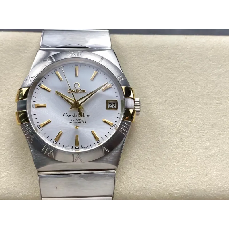 Omega Constellation 123.20.38.21.02.005 Replica - Silver Dial Stainless Steel