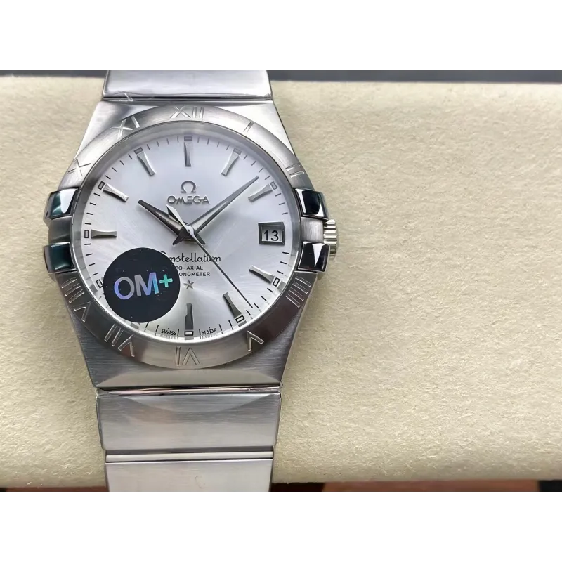 Omega Constellation 123.10.38.21.02.001 Replica - Silver Dial Stainless Steel