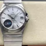 Omega Constellation 123.10.38.21.02.001 Replica - Silver Dial Stainless Steel