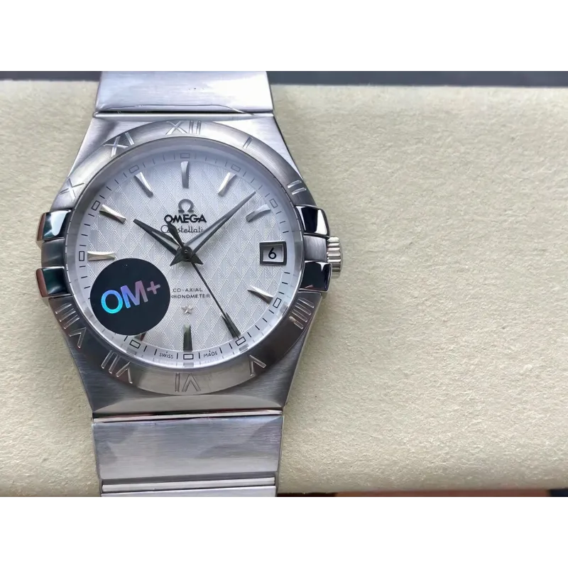Omega Constellation 123.10.38.21.02.003 Replica - Silver Dial Stainless Steel