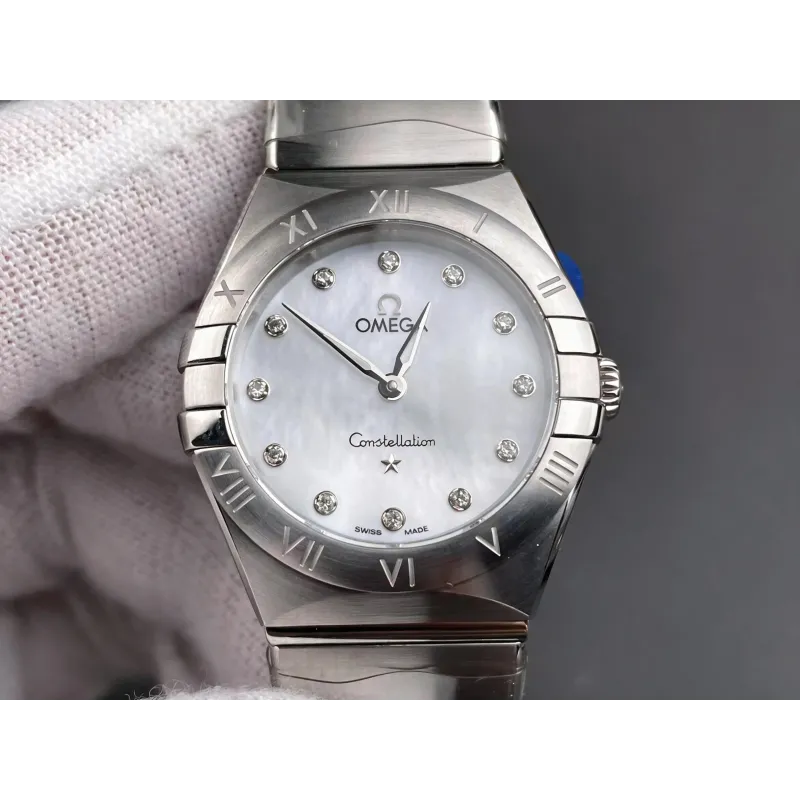 Omega Constellation Unisex 131.10.28.60.55.001 Replica - Mother-of-Pearl Dial