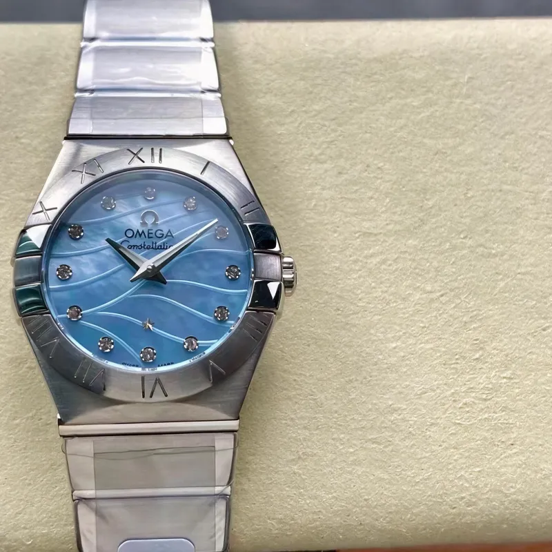 Omega Constellation Unisex 123.10.27.60.57.001 Replica - Mother-of-Pearl Dial