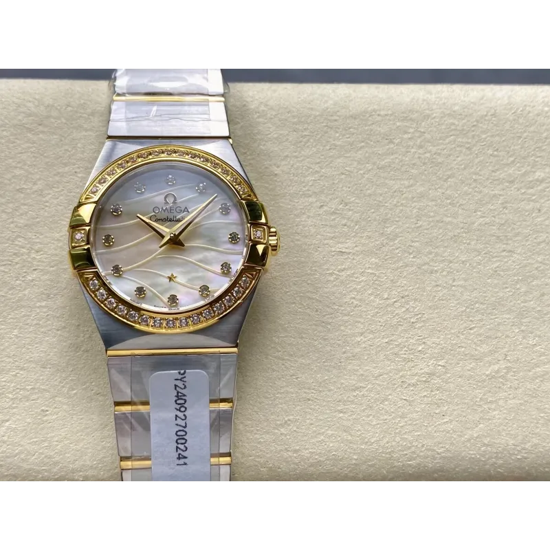 Omega Constellation Unisex 123.20.27.60.55.005 Replica - Mother-of-Pearl Dial
