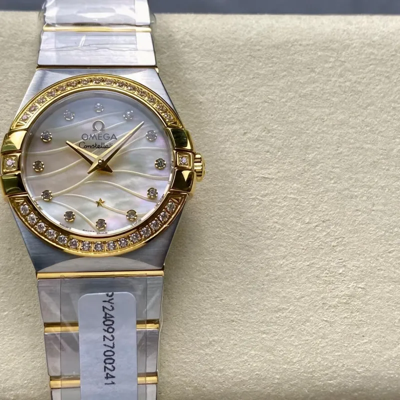 Omega Constellation Unisex 123.20.27.60.55.005 Replica - Mother-of-Pearl Dial