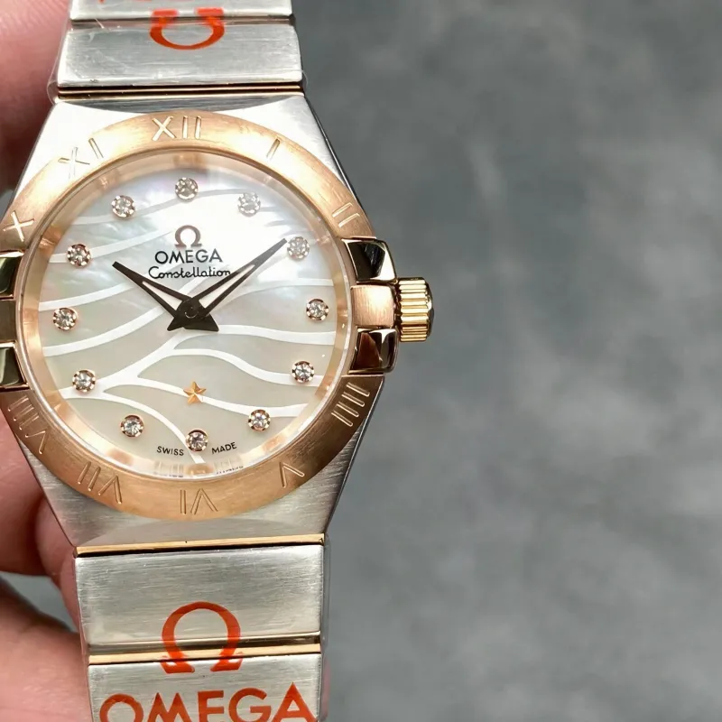 Omega Constellation Women's 123.20.27.60.55.006 Replica - Mother-of-Pearl Dial