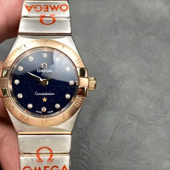 Omega Constellation Women's 131.20.25.60.53.002 Replica - Blue Dial Stainless Steel