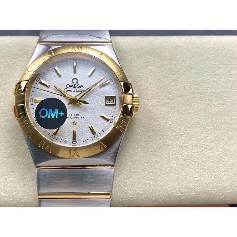Omega Constellation 123.20.38.21.02.006 Replica - Silver Dial Stainless Steel