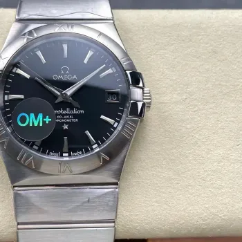 Omega Constellation 123.10.38.21.01.001 Replica - Black Dial Stainless Steel