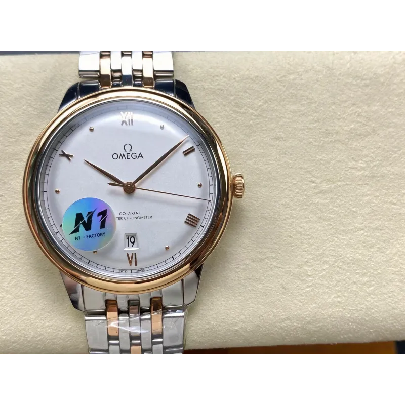 Omega De Ville 434.20.40.20.02.001 Replica - Silver Dial Stainless Steel