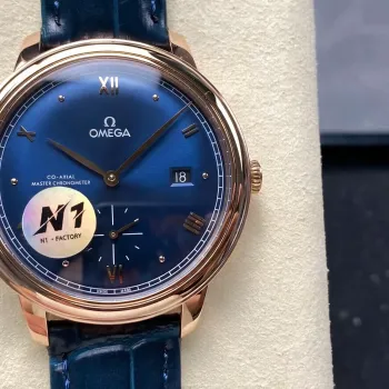 Omega De Ville 434.53.41.20.03.001 Replica - Blue Dial Two-Tone