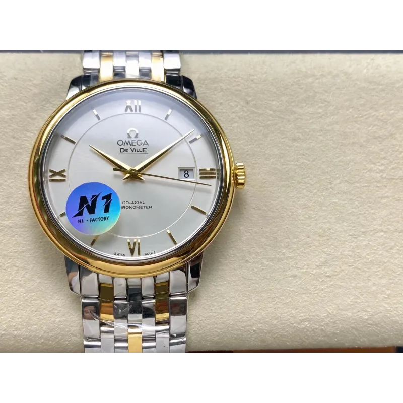 Omega De Ville 424.20.37.20.02.001 Replica - Silver Dial Stainless Steel