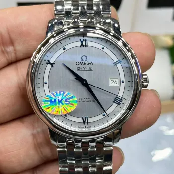 Omega De Ville 424.10.40.20.02.001 Replica - Silver Dial Stainless Steel