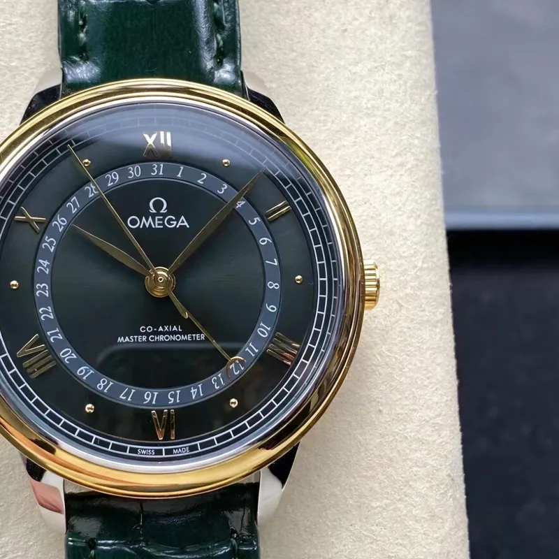 Omega De Ville 434.23.42.22.10.001 Replica - Green Dial Stainless Steel