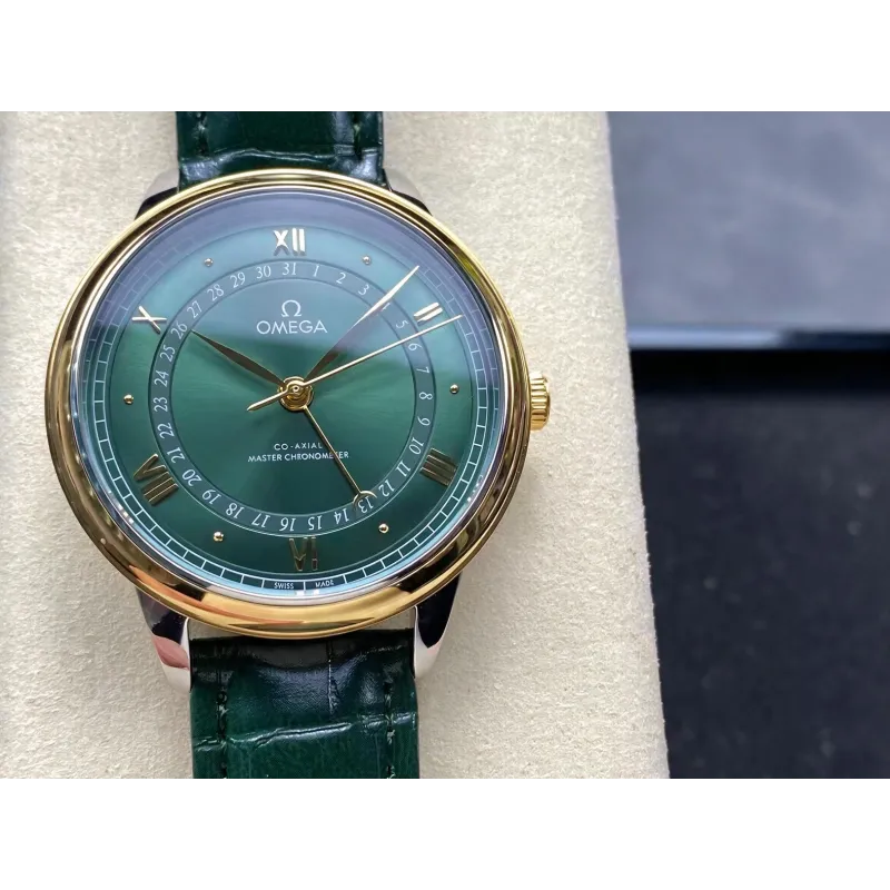 Omega De Ville 434.23.42.22.10.001 Replica - Green Dial Stainless Steel