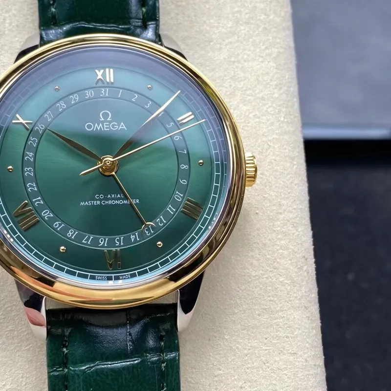 Omega De Ville 434.23.42.22.10.001 Replica - Green Dial Stainless Steel