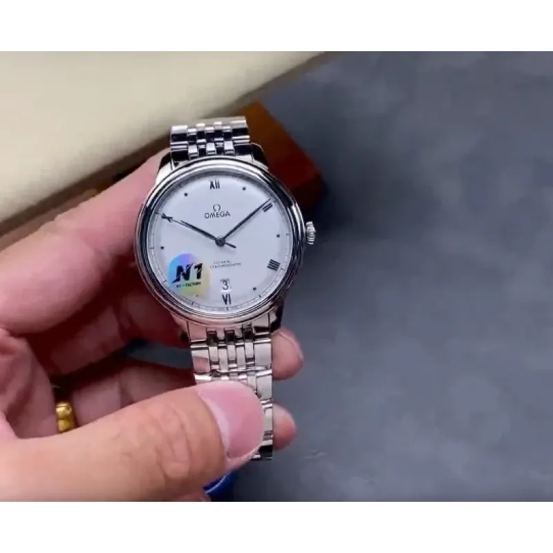 Omega De Ville 434.10.40.20.02.001 Replica - Silver Dial Stainless Steel
