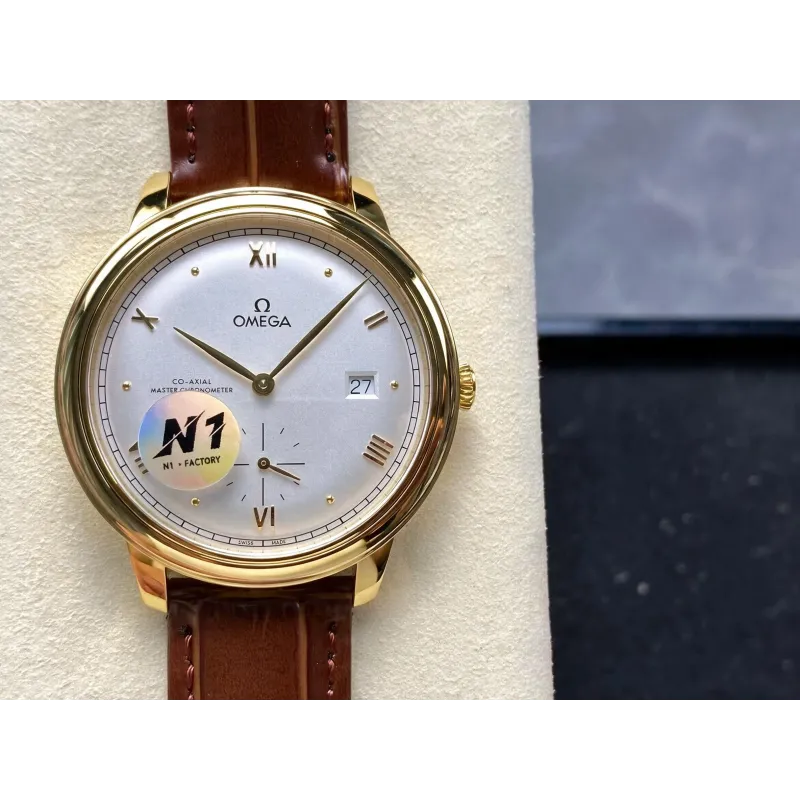 Omega De Ville 434.53.41.20.02.001 Replica - Silver Dial Two-Tone