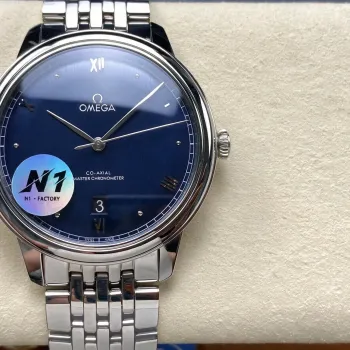 Omega De Ville 434.10.40.20.03.001 Replica - Blue Dial Stainless Steel