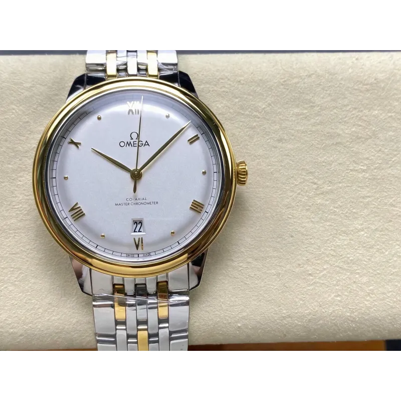 Omega De Ville 434.20.40.20.02.002 Replica - Silver Dial Stainless Steel