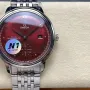 Omega De Ville 434.10.41.20.11.001 Replica - Red Dial Stainless Steel