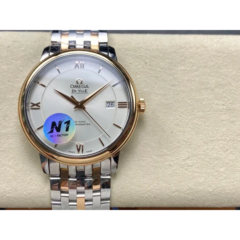 Omega De Ville 424.20.37.20.02.002 Replica - Silver Dial Stainless Steel