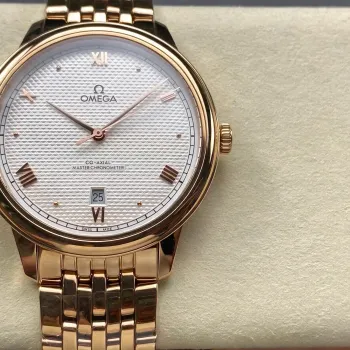 Omega De Ville 434.53.40.20.02.001 Replica - Silver Dial Two-Tone