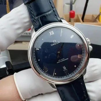 Omega De Ville 434.13.40.20.03.001 Replica - Blue Dial Stainless Steel