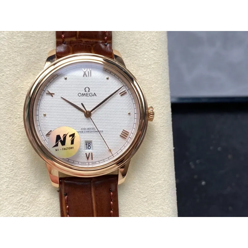 Omega De Ville 434.53.40.20.02.001 Replica - Silver Dial Two-Tone