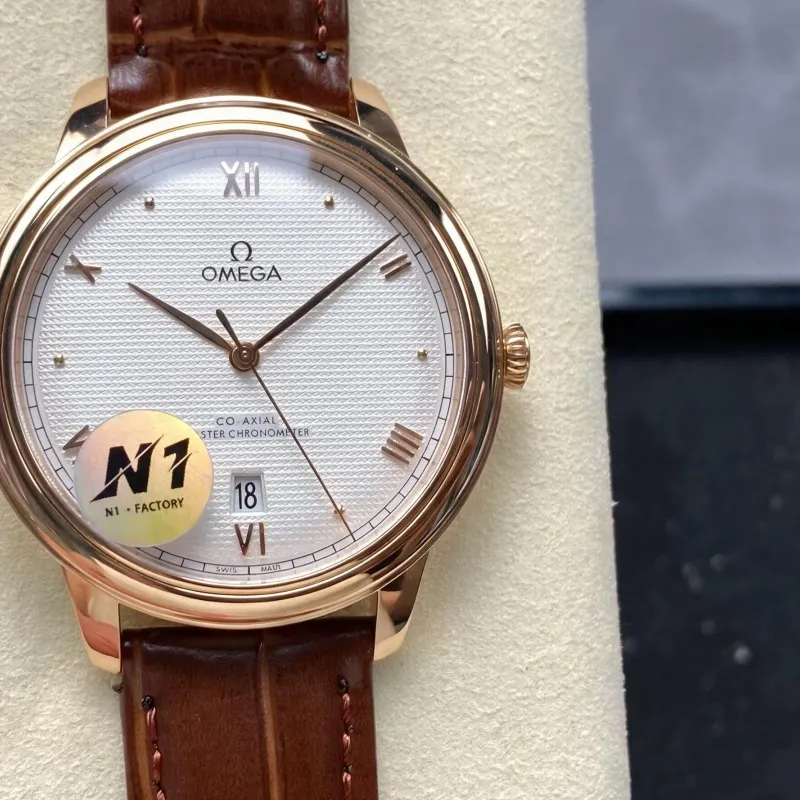 Omega De Ville 434.53.40.20.02.001 Replica - Silver Dial Two-Tone
