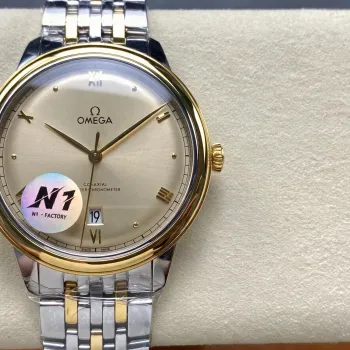 Omega De Ville 434.20.40.20.08.001 Replica - Champagne Dial Stainless Steel